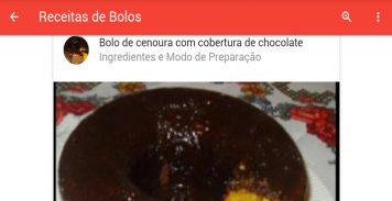 Receitas De Bolos screenshot 5