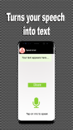 Speech to text ( voice to text ) screenshot 2