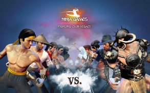 Trò Chơi Ninja Võ Thuật - Đánh Bài Chiến Trận screenshot 0