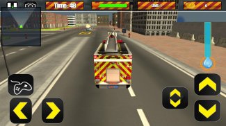 Fire Truck Rescue Simulator screenshot 2