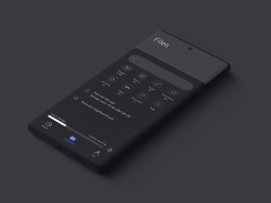 S20 One-UI Dark Live Wallpaper Theme EMUI 10 screenshot 0
