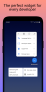Developer Widget screenshot 1