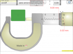 Micrometer Simulator screenshot 2