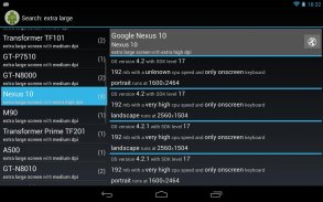 Device Profiler screenshot 2