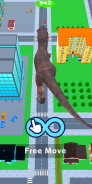 Dino Leveling: Eat & Run screenshot 13