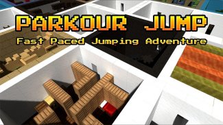 Parkour Cube – Labyrinth Ninja FreeRunner screenshot 1