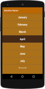 Learning Days of the Week and Months of Year names screenshot 2