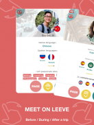 Teman Internasional Baru - Kencan - Bahasa: LEEVE screenshot 1