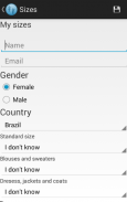 Size Guide screenshot 0