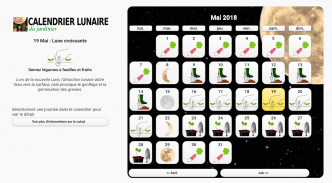 Lunar Calendario del jardinero screenshot 2