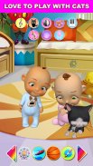 Talking Baby Twins Newborn Fun screenshot 1