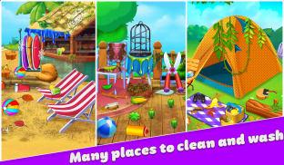 Dream Home Cleaning Game Wash screenshot 2