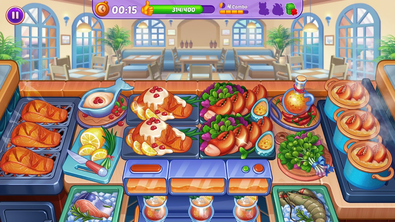 Kitchen Crush : Jogos de Cozinha - Jogo de restaurante - Master Chef Game - jogos  de culinária para adultos::Appstore for Android