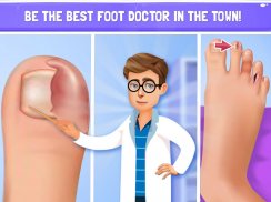 Nail Surgery Foot Doctor - Offline Surgeon Games screenshot 8