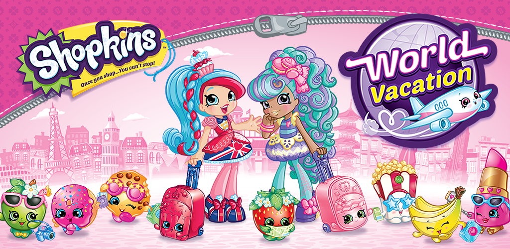 Shopkins jessicake world store vacation