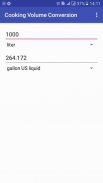 cooking volume conversion:teaspoon milliliter screenshot 3