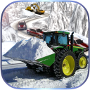 Winter Snow Rescue Excavator Icon