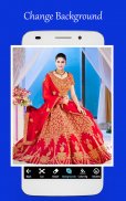 Bridal lehenga wedding dress screenshot 1