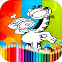 Coloring Garfield Games Icon