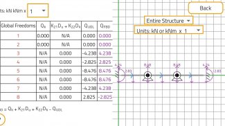 Stiffness Method Solver screenshot 10