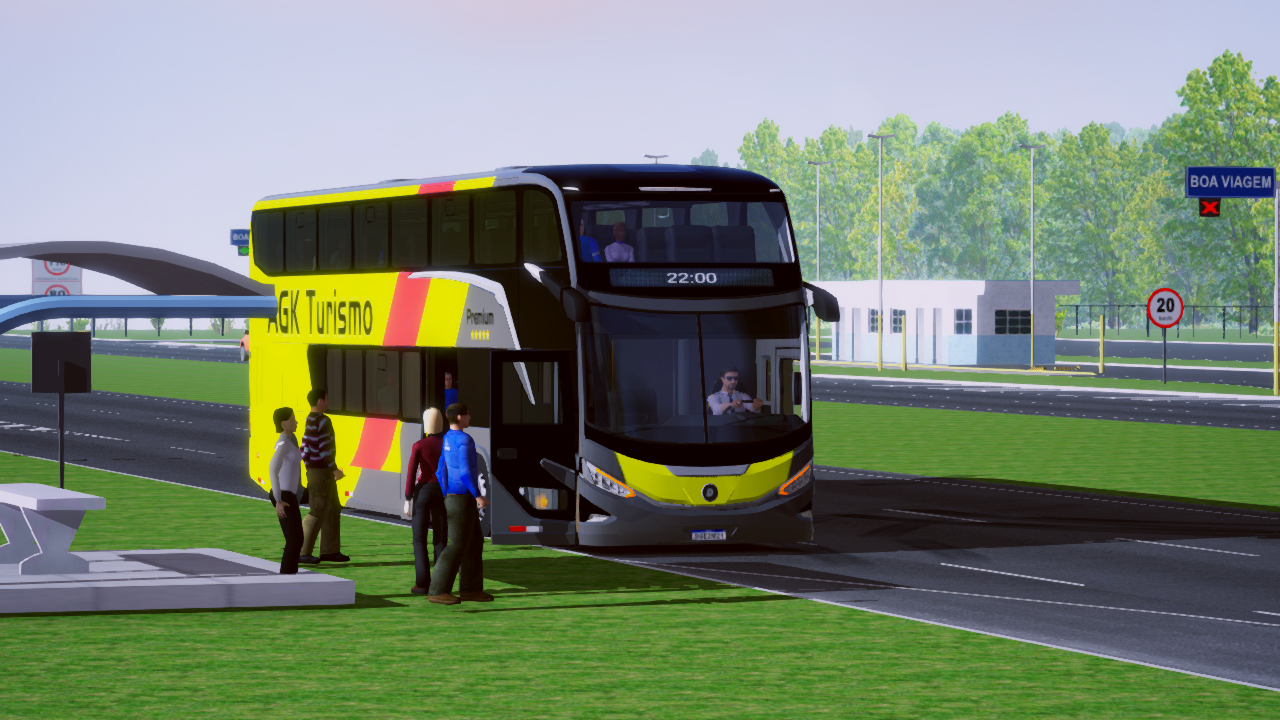 Simulador de ônibus jogos de ônibus versão móvel andróide iOS apk