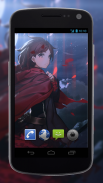 Fan Anime Live Wallpaper of Ruby Rose screenshot 1