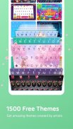 Facemoji Emoji Smart Keyboard-Themes & Emojis screenshot 1