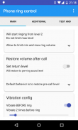 Phone ring control screenshot 1