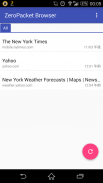 ZeroPacket Offline Browser screenshot 0