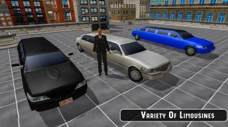 Limousine Driving Game 3d: UpHill Limo Offroad Car screenshot 7