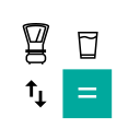 Kitchen calculator and converter Icon