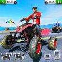 ATV City Traffic Racing Games 2019