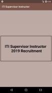 ITI Supervisor Instructor screenshot 6