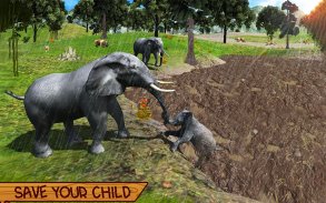 Wild Elephant Family Simulator screenshot 16