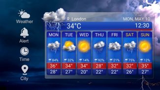 新聞與氣象中文版 天氣即時預報app 每小時降雨天氣預測精準 screenshot 8