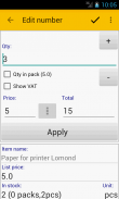 Vvs Mobile Commerce,  goods ac screenshot 8