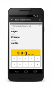 Verben - Trainer screenshot 10