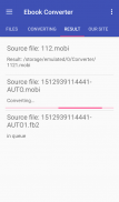 Ebook Conversor (EPUB, MOBI, FB2, PDF, DOC, ...) screenshot 2