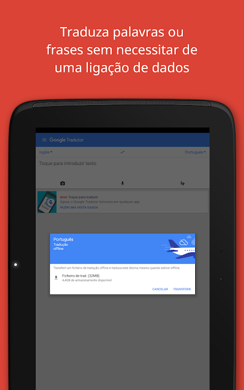 App de tradução instantânea: Google Translator