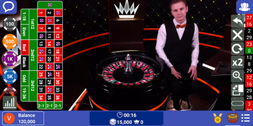 Live Dealer Roulette - Free Online Casino Game screenshot 3