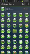 LC Green Sphere Theme for Nova/Apex Launcher screenshot 2