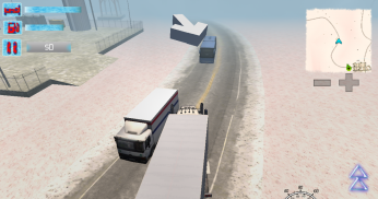 Trucker 3D Alaska Kış Yolları screenshot 5