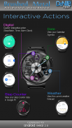 Brushed Metal HD Watch Face & Clock Widget screenshot 1