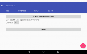 Ebook Conversor (EPUB, MOBI, FB2, PDF, DOC, ...) screenshot 7