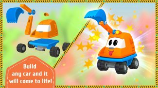Léo e os veículos:   jogos educativos de carros screenshot 3