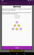 Magic Triangles - Math Puzzles - Aritgram screenshot 14