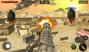 Free Squad Firing :Gun Desert Shooter Battleground screenshot 4