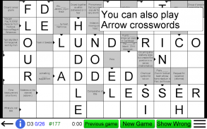 Crossword Unlimited screenshot 1