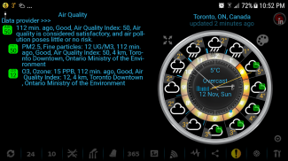 eWeather HDF: meteo, terremoti, qualità dell'aria screenshot 10