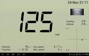 GPS Speedometer Free screenshot 0